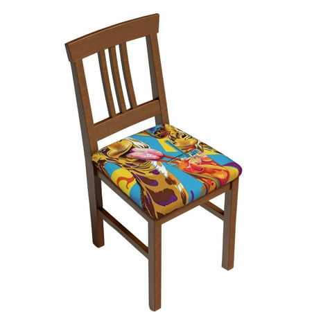 Sigee Colorful Giraffes with Drinks for Square Chair Cushion Covers for Furniture Protector Couch Cushion Slipcovers-Four Pieces
Sigee Colorful Giraffes with Drinks for Square Chair Cushion Covers for Furniture Protector Couch Cushion Slipcovers-Four Pieces