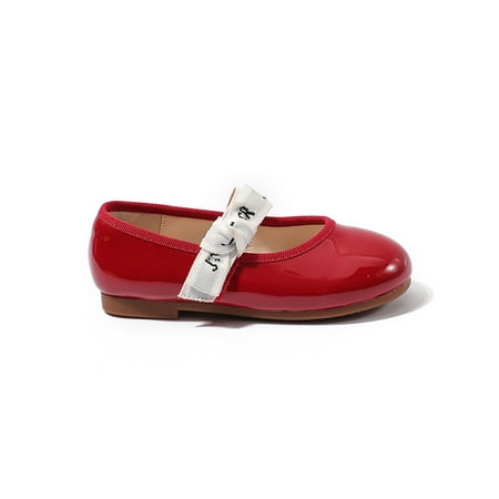 SIMANLAN Kids Mary Jane Ankle Strap Flats Magic Tape Dress Shoes School Anti-Slip Leather Shoe Wedding Comfort Princess Red 1Y
SIMANLAN Kids Mary Jane Ankle Strap Flats Magic Tape Dress Shoes School Anti-Slip Leather Shoe Wedding Comfort Princess Red 1Y
