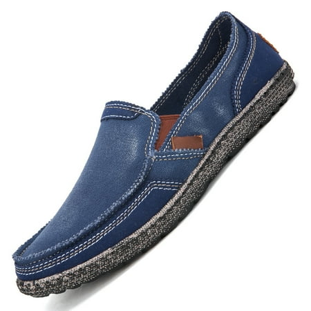 Men s Breathable Casual Canvas Loafer Shoes Summer Lightweight Slip On Boat Shoes For Indoor Outdoor Walking
Men s Breathable Casual Canvas Loafer Shoes Summer Lightweight Slip On Boat Shoes For Indoor Outdoor Walking
