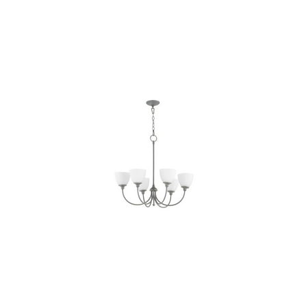 Chandeliers 6 Light With Zinc Tones Finish Medium Base Bulb Type 28 inch 360 Watts
Chandeliers 6 Light With Zinc Tones Finish Medium Base Bulb Type 28 inch 360 Watts