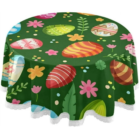 SKYSONIC Easter Round Tablecloth 60In Easter Eggs Round Table Cloth Water Resistant Spill Proof Large Table Cover for Family Gathering Dinner Hotel BBQ
SKYSONIC Easter Round Tablecloth 60In Easter Eggs Round Table Cloth Water Resistant Spill Proof Large Table Cover for Family Gathering Dinner Hotel BBQ