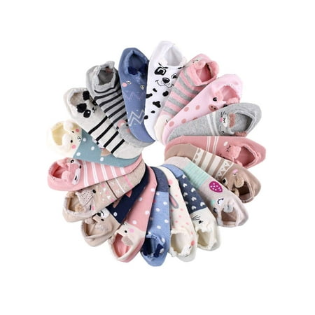 18 Pairs Novelty Animal Cotton Low Cut No Show Ankle Socks for Girls Women Boat Socks
18 Pairs Novelty Animal Cotton Low Cut No Show Ankle Socks for Girls Women Boat Socks