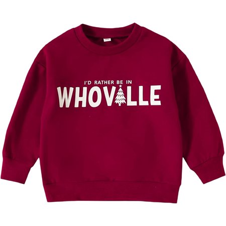 PIKADINGNIS Baby Boy Girl Christmas Outfit Funny Letter Print Crewneck Long Sleeve Pullover Sweatshirt Tops Fall Winter Clothes
PIKADINGNIS Baby Boy Girl Christmas Outfit Funny Letter Print Crewneck Long Sleeve Pullover Sweatshirt Tops Fall Winter Clothes