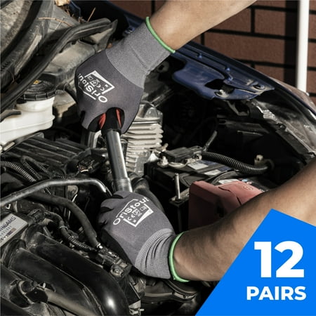 Oristout Safety Workwear Gloves Nitrile Coated Better Breathable Than PU-12 Pairs Small
Oristout Safety Workwear Gloves Nitrile Coated Better Breathable Than PU-12 Pairs Small