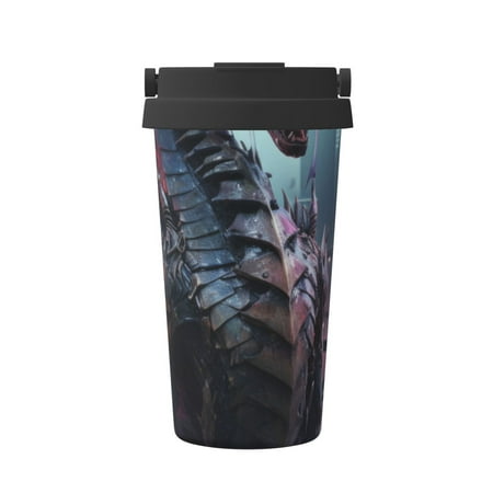 Xecao Urban Mechanical Dragon Pattern Insulated Coffee Mug with Handle & Flip Thermos Mug Water Bottle Coffee Tumbler Cup
Xecao Urban Mechanical Dragon Pattern Insulated Coffee Mug with Handle & Flip Thermos Mug Water Bottle Coffee Tumbler Cup