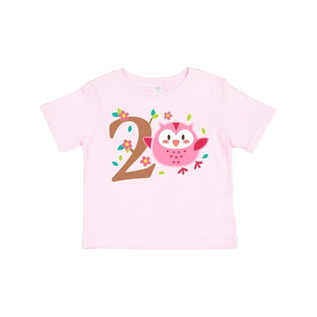 Inktastic Owl Second Birthday Pink Flower and Tree Gift Toddler Boy or Toddler Girl T-Shirt
Inktastic Owl Second Birthday Pink Flower and Tree Gift Toddler Boy or Toddler Girl T-Shirt