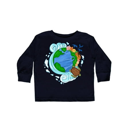 Inktastic Earth Day Turtle Planet with Waves and Birds Gift Toddler Boy or Toddler Girl Long Sleeve T-Shirt 
Inktastic Earth Day Turtle Planet with Waves and Birds Gift Toddler Boy or Toddler Girl Long Sleeve T-Shirt