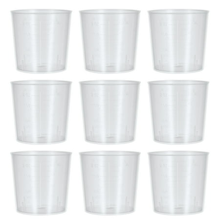 ULTNICE 25PCS 60ml Plastic Measuring Cup Kitchen Cups Baking Cooking Tool Graduated Measuring Beaker for Laboratory and Cooking
ULTNICE 25PCS 60ml Plastic Measuring Cup Kitchen Cups Baking Cooking Tool Graduated Measuring Beaker for Laboratory and Cooking