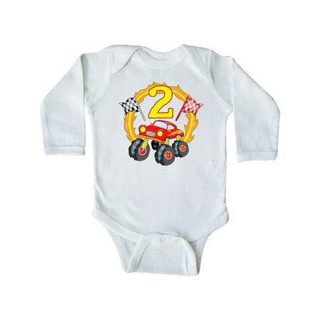 Inktastic Monster Truck 2nd birthday Gift Baby Boy or Baby Girl Long Sleeve Bodysuit
Inktastic Monster Truck 2nd birthday Gift Baby Boy or Baby Girl Long Sleeve Bodysuit