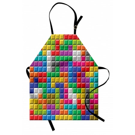 Video Games Apron Colorful Retro Gaming Computer Brick Blocks Image Puzzle Digital 90 s Play Unisex Kitchen Bib Apron with Adjustable Neck for Cooking Baking Gardening Multicolor by Ambesonne
Video Games Apron Colorful Retro Gaming Computer Brick Blocks Image Puzzle Digital 90 s Play Unisex Kitchen Bib Apron with Adjustable Neck for Cooking Baking Gardening Multicolor by Ambesonne