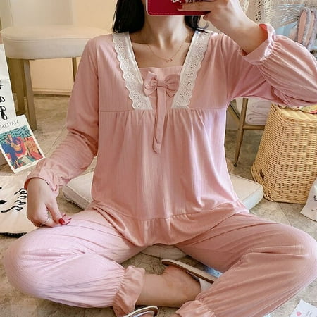 PIKADINGNIS WAVMIT New Women Pyjamas Student Cute Long Tops Set Lace Young Girl Pajamas Sets NightSuit Girl Sleepwear Sets Women Home Wear
PIKADINGNIS WAVMIT New Women Pyjamas Student Cute Long Tops Set Lace Young Girl Pajamas Sets NightSuit Girl Sleepwear Sets Women Home Wear