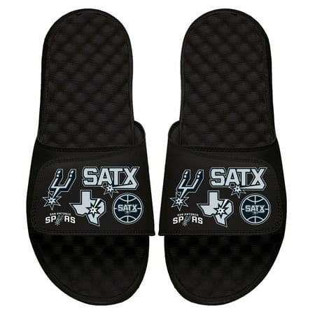 Youth ISlide Black San Antonio Spurs 2022/23 City Edition Collage Slide Sandals
Youth ISlide Black San Antonio Spurs 2022/23 City Edition Collage Slide Sandals