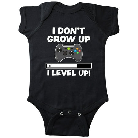 Inktastic I Dont Grow Up I Level Up with Game Controller Black Gift Baby Boy or Baby Girl Bodysuit
Inktastic I Dont Grow Up I Level Up with Game Controller Black Gift Baby Boy or Baby Girl Bodysuit