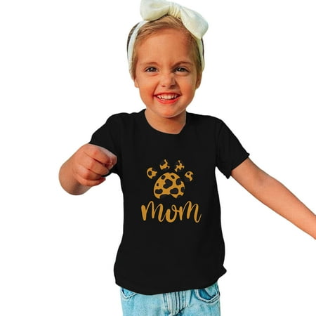 Kids Toddler Girls T-Shirt Spring Summer Cartoon Printed Short Sleeve Tops Lovely Clothes Baby Child Kids Playwear Streetwear
Kids Toddler Girls T-Shirt Spring Summer Cartoon Printed Short Sleeve Tops Lovely Clothes Baby Child Kids Playwear Streetwear