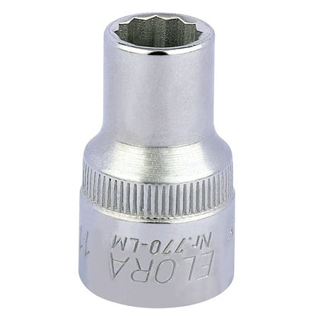 Draper 24567 11mm 1/2 Square Drive Elora Bi-Hexagon Socket