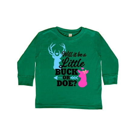 Inktastic Gender Reveal Will it be a Little Buck or Doe Gift Toddler Toddler Girl Long Sleeve T-Shirt
Inktastic Gender Reveal Will it be a Little Buck or Doe Gift Toddler Toddler Girl Long Sleeve T-Shirt