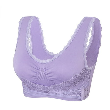 fanshao Women Cross Front Side Buckle Push Up Lace Wireless Brassiere Bra Underwear for Yoga
fanshao Women Cross Front Side Buckle Push Up Lace Wireless Brassiere Bra Underwear for Yoga