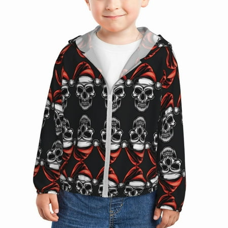 Lukts Skull santa hat Print Children s Long-Sleeved Sun Protection Clothing Hooded Sweatshirts for Boys and Girls Outdoor Sports-18 Months
Lukts Skull santa hat Print Children s Long-Sleeved Sun Protection Clothing Hooded Sweatshirts for Boys and Girls Outdoor Sports-18 Months