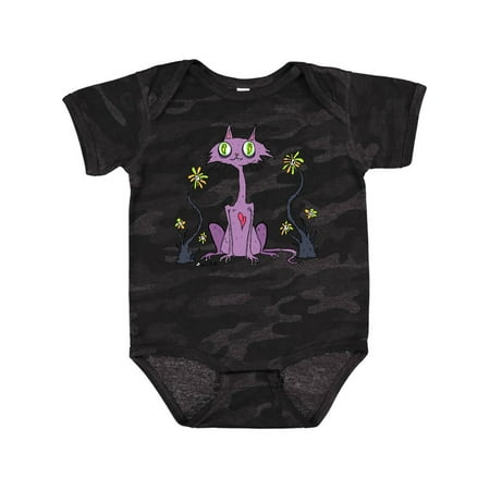 Inktastic Creeper Cat Gift Baby Boy or Baby Girl Bodysuit