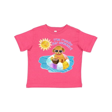 Inktastic I m Ready for Summer Puppy in Pool with Drink Gift Toddler Boy or Toddler Girl T-Shirt
Inktastic I m Ready for Summer Puppy in Pool with Drink Gift Toddler Boy or Toddler Girl T-Shirt