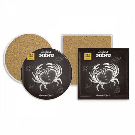 Crab Sketch Pattern Marine Organism Coaster Cup Mug Holder Absorbent Stone Cork Base Set
Crab Sketch Pattern Marine Organism Coaster Cup Mug Holder Absorbent Stone Cork Base Set