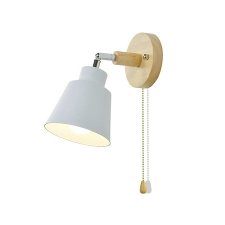 DTOWER E27 Steering Head Lamp Decorative Nordic Wall Light Rotatable Modern Fashion Bedside Light ABS With Hanging Chain Switch
DTOWER E27 Steering Head Lamp Decorative Nordic Wall Light Rotatable Modern Fashion Bedside Light ABS With Hanging Chain Switch