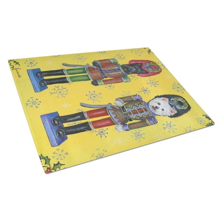 Carolines Treasures PPP3169LCB Scottie and Westie Christmas Nutcrackers Glass Cutting Board Large 12H x 16W multicolor
Carolines Treasures PPP3169LCB Scottie and Westie Christmas Nutcrackers Glass Cutting Board Large 12H x 16W multicolor