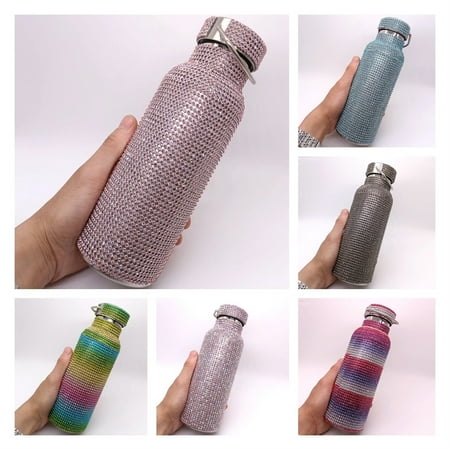 gotofar Water Tumbler Glitter Practical Stainless Steel Bling Fake Rhinestone Stainless Steel Thermal Bottle for Gift
gotofar Water Tumbler Glitter Practical Stainless Steel Bling Fake Rhinestone Stainless Steel Thermal Bottle for Gift
