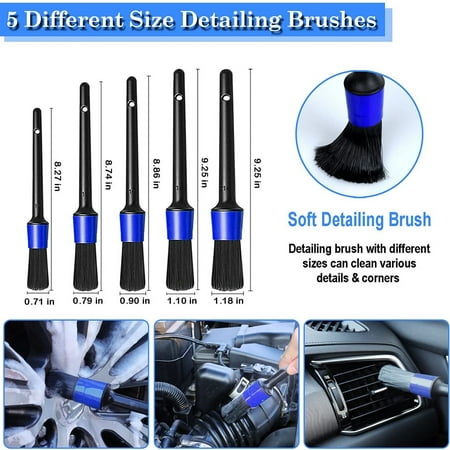 Suyin 5pcs Detail Brushes Wet &dry Cleaning Brushes Soft Car Care Products Detail Tool
Suyin 5pcs Detail Brushes Wet &dry Cleaning Brushes Soft Car Care Products Detail Tool