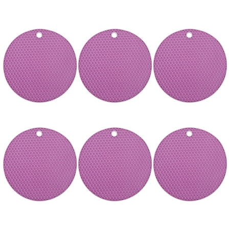 NUOLUX 6Pcs Silicone Heat Resistant Cushions Silicone Anti-scald Dish Mats Anti-skid Coasters
NUOLUX 6Pcs Silicone Heat Resistant Cushions Silicone Anti-scald Dish Mats Anti-skid Coasters