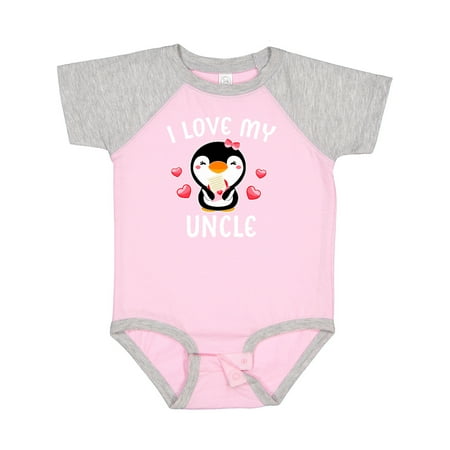 Inktastic I Love My Uncle with Cute Penguin and Hearts Gift Baby Girl Bodysuit
Inktastic I Love My Uncle with Cute Penguin and Hearts Gift Baby Girl Bodysuit