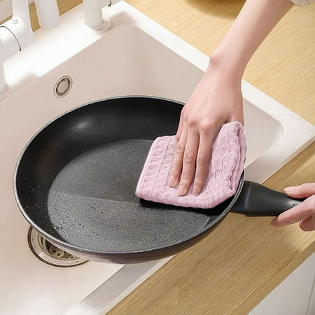 Uioepy Final Reduction Double-Sided Waffle Kitchen Rag 5Pc Pink Cotton Weave Kitchen Dish Cloths Ultra Soft Absorbent Quick Drying Dish Towels 11.8X11.8Inches 5 Pack 3 Colors Wipes Household Cleaning 
Uioepy Final Reduction Double-Sided Waffle Kitchen Rag 5Pc Pink Cotton Weave Kitchen Dish Cloths Ultra Soft Absorbent Quick Drying Dish Towels 11.8X11.8Inches 5 Pack 3 Colors Wipes Household Cleaning