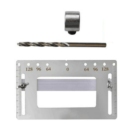 Cabinet Door Knob Handle Hole Locator Punching Drill Bit Guide Installation Jig
Cabinet Door Knob Handle Hole Locator Punching Drill Bit Guide Installation Jig