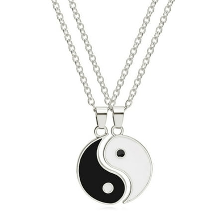 Yin and Yang Necklace Personalized Alloy Puzzle Pendant Jewelry Suitable for Couples Necklaces with Adjustable Chains
Yin and Yang Necklace Personalized Alloy Puzzle Pendant Jewelry Suitable for Couples Necklaces with Adjustable Chains