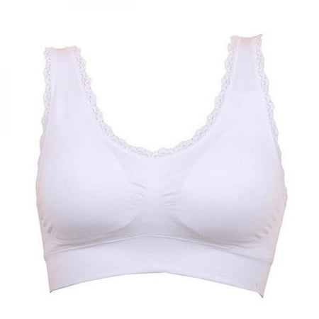 Clearance Sale!Casual Women Solid Lace Fitness Bra Padded Bra Crop Top Stretch Vest White XXXL
Clearance Sale!Casual Women Solid Lace Fitness Bra Padded Bra Crop Top Stretch Vest White XXXL