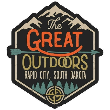 Rapid City South Dakota The Great Outdoors Design 4-Inch Magnet
Rapid City South Dakota The Great Outdoors Design 4-Inch Magnet