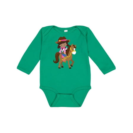 Inktastic African American Girl Cowboy Girl Brown Horse Gift Baby Girl Long Sleeve Bodysuit
Inktastic African American Girl Cowboy Girl Brown Horse Gift Baby Girl Long Sleeve Bodysuit
