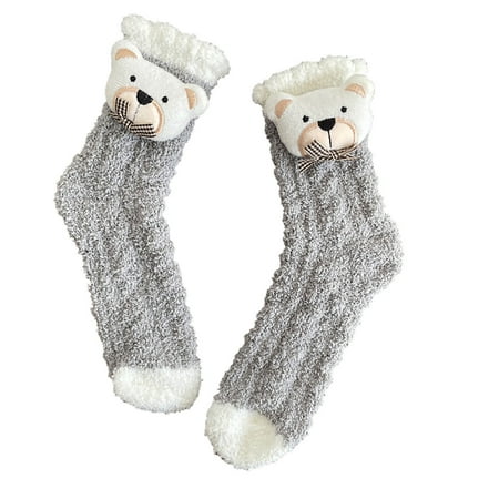 QYZEU Warm Socks Heart Socks Womens Winter Doll Socks Autumn And Winter Mid Tube Socks Coral Fleece Thickened Warm Stockings
QYZEU Warm Socks Heart Socks Womens Winter Doll Socks Autumn And Winter Mid Tube Socks Coral Fleece Thickened Warm Stockings
