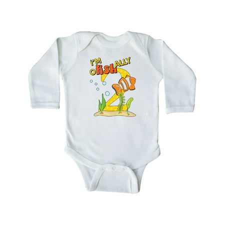 Inktastic I m O-Fish-Ally Two- cute clownfish second birthday Gift Baby Boy or Baby Girl Long Sleeve Bodysuit
Inktastic I m O-Fish-Ally Two- cute clownfish second birthday Gift Baby Boy or Baby Girl Long Sleeve Bodysuit