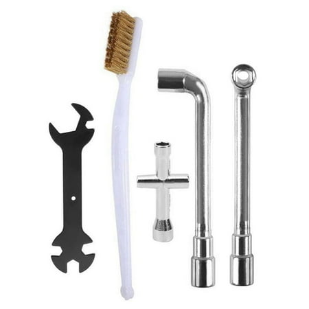 Pack of 5 3D Printer Parts Wrench + Mini Socket + Nozzle Brush + 6 mm 7 mm L Wrench for 3 Tools
Pack of 5 3D Printer Parts Wrench + Mini Socket + Nozzle Brush + 6 mm 7 mm L Wrench for 3 Tools