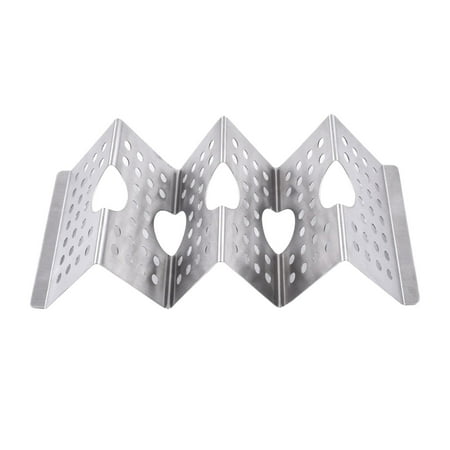 Stainless Steel Taco Holder Tacos Shell Serving Tray Baking Holds up to 3 Tacos