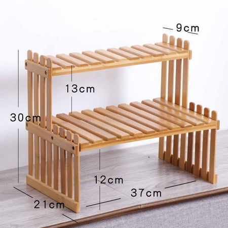SSBSM Home Desktop Bamboo 2-Layer Storage Rack Bathroom Kitchen Bottle Shelf Organizer
SSBSM Home Desktop Bamboo 2-Layer Storage Rack Bathroom Kitchen Bottle Shelf Organizer
