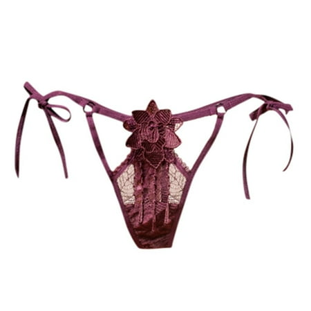 wendunide underwear women Women Lace Underwear Lingerie Thongs Panties Ladies Hollow Out Underwear Purple One Size
wendunide underwear women Women Lace Underwear Lingerie Thongs Panties Ladies Hollow Out Underwear Purple One Size