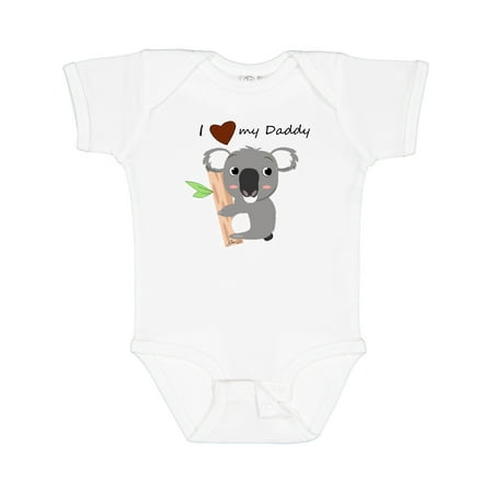 Inktastic Koala (i Love My Daddy) Gift Baby Boy or Baby Girl Bodysuit