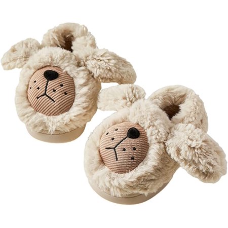 QWZNDZG Boys House Slippers Winter Warm Plush Shoes Fuzzy Cartoon Puppy Sandals Anti-Slip Toddler Slide
QWZNDZG Boys House Slippers Winter Warm Plush Shoes Fuzzy Cartoon Puppy Sandals Anti-Slip Toddler Slide