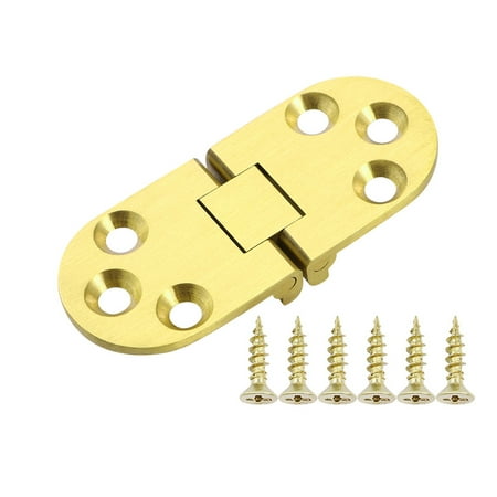 NUOLUX BESTOMZ Solid Brass Hinges Connectors with Screws for Table Folding Table Cabinet Door
NUOLUX BESTOMZ Solid Brass Hinges Connectors with Screws for Table Folding Table Cabinet Door