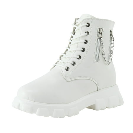 Qufokar Women S Winter Thermal Villi Leather Platform Fashion High Top Boots Platform Boots for Women Ladies British Style Solid Color Leather Chain Side Zipper Thick Soled Fashion Short Boots
Qufokar Women S Winter Thermal Villi Leather Platform Fashion High Top Boots Platform Boots for Women Ladies British Style Solid Color Leather Chain Side Zipper Thick Soled Fashion Short Boots