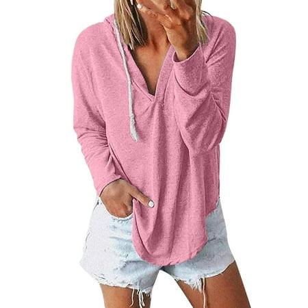 Sun Protection Clothing Women White Casual Loose Solid Color Sporty Womens Rash Guard Womens Rash Guard Long Sleeve Pink L
Sun Protection Clothing Women White Casual Loose Solid Color Sporty Womens Rash Guard Womens Rash Guard Long Sleeve Pink L