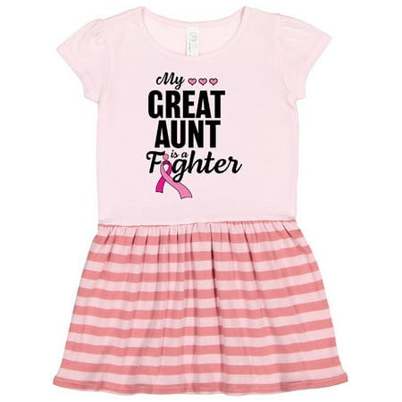 Inktastic Breast Cancer Awareness My Great Aunt is a Fighter Gift Toddler Girl Dress
Inktastic Breast Cancer Awareness My Great Aunt is a Fighter Gift Toddler Girl Dress