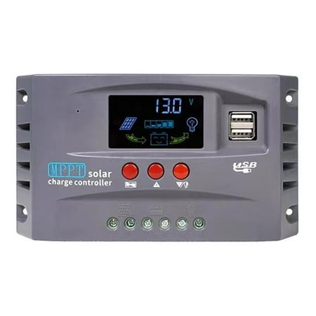 Solar Charge Controller | Mppt Controller For Solar Panels | Solar Panel Battery Intelligent Regulator With Dual USB Port Auto Paremeter Adjustable LCD Display
Solar Charge Controller | Mppt Controller For Solar Panels | Solar Panel Battery Intelligent Regulator With Dual USB Port Auto Paremeter Adjustable LCD Display